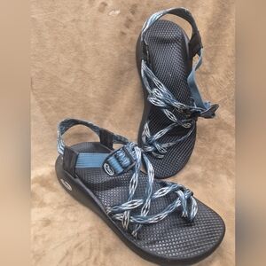 Chaco Sandals ZX2 Size Womens 8 Classics Angular Strappy Sport Turquoise